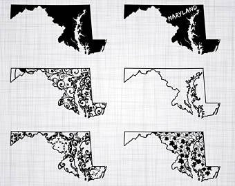 340x270 Maryland Vector Etsy