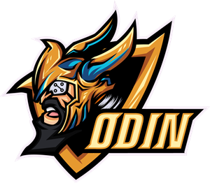 300x262 God Odin Mascot Logo Vector
