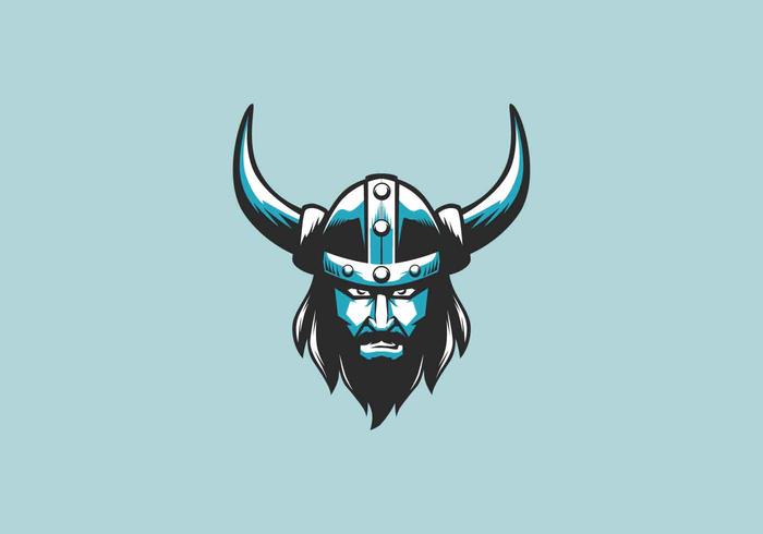 700x490 Viking Mascot Logo Vector Illustration