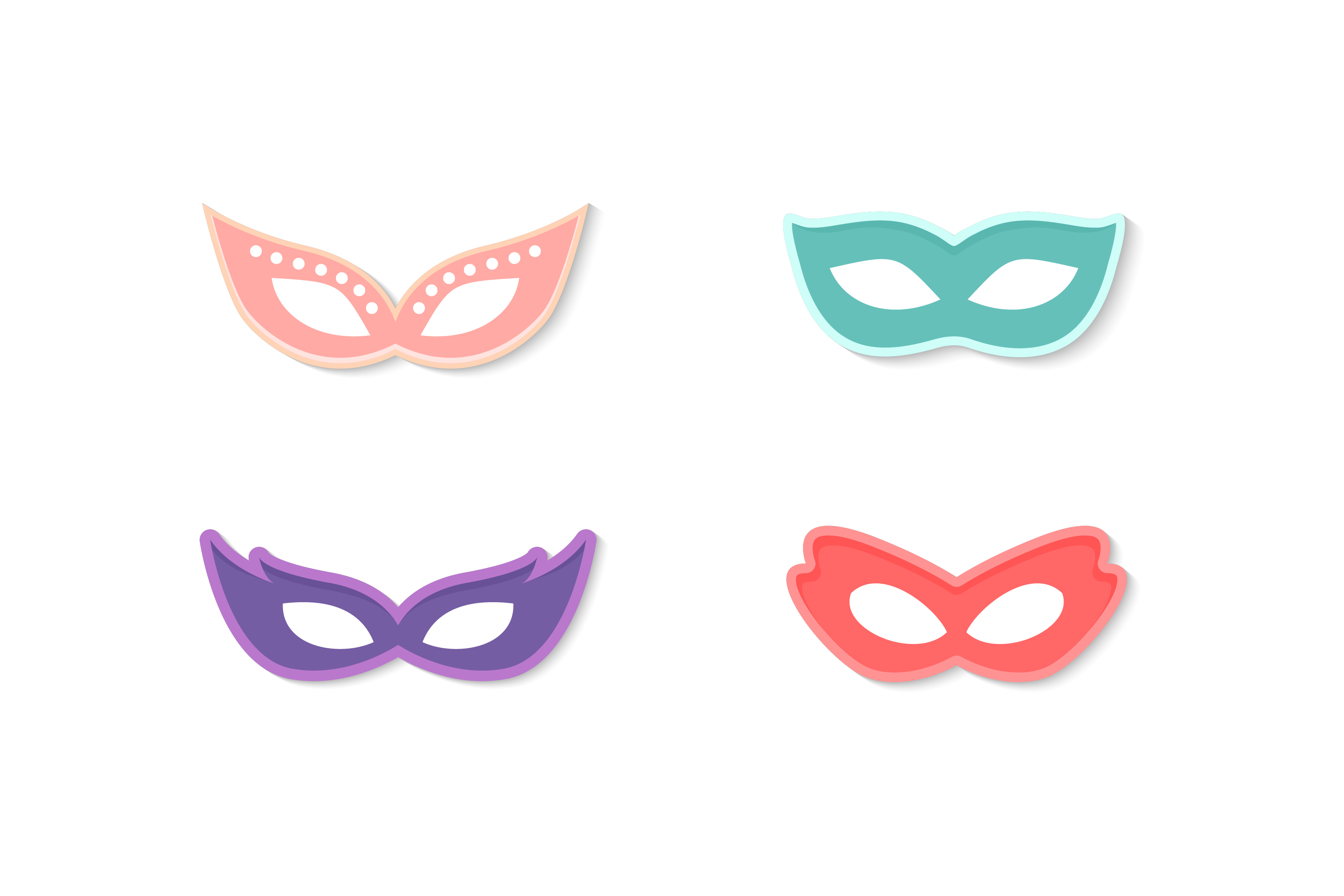3125x2083 Carnival Mask Vector Design Graphic