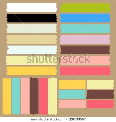 450x470 Color Masking Tape Set