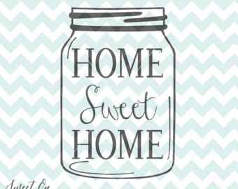 340x270 Collection Of 'mason Jar Silhouette' Download More Than Images