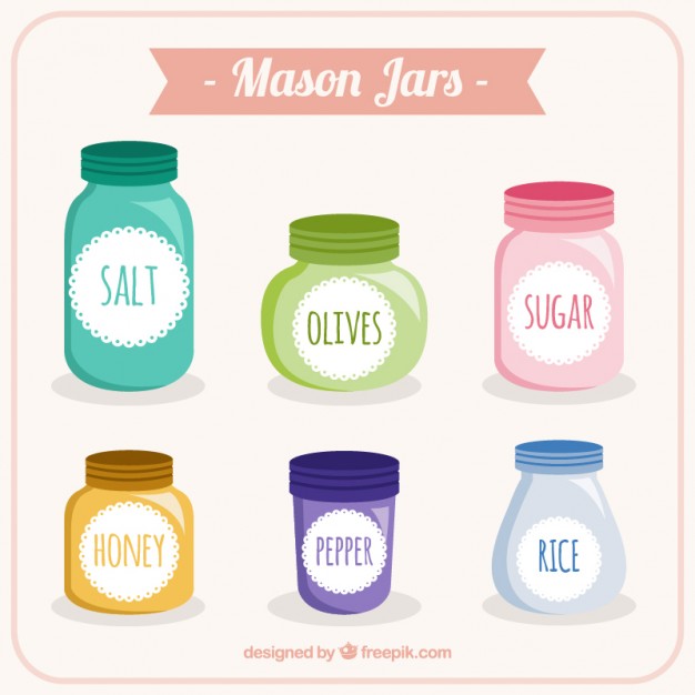 626x626 Mason Jars Vectors, Photos And Free Download