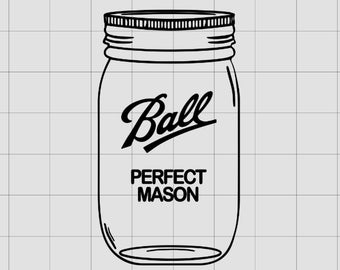 Mason Jar Outline Vector At Vectorified Com Collection Of Mason Jar Outline Vector Free For Personal Use