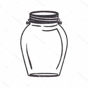 300x300 Stock Illustration Isolated Mason Jar Design Createmepink