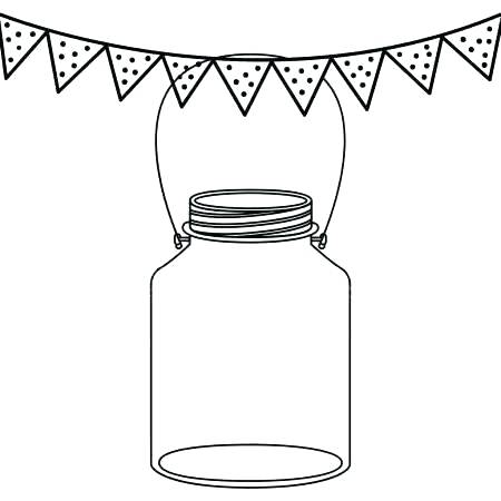 450x450 Mason Jar Coloring