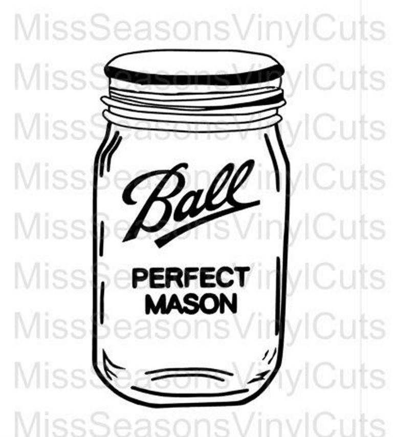 768x854 Mason Jar File,ball Mason Jars File,vector Clip Art