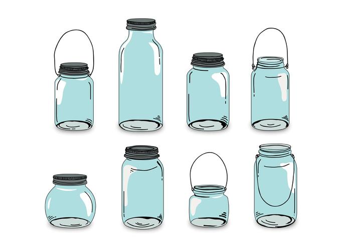Mason Jar Vectors 700x490 Mason Jar Vectors