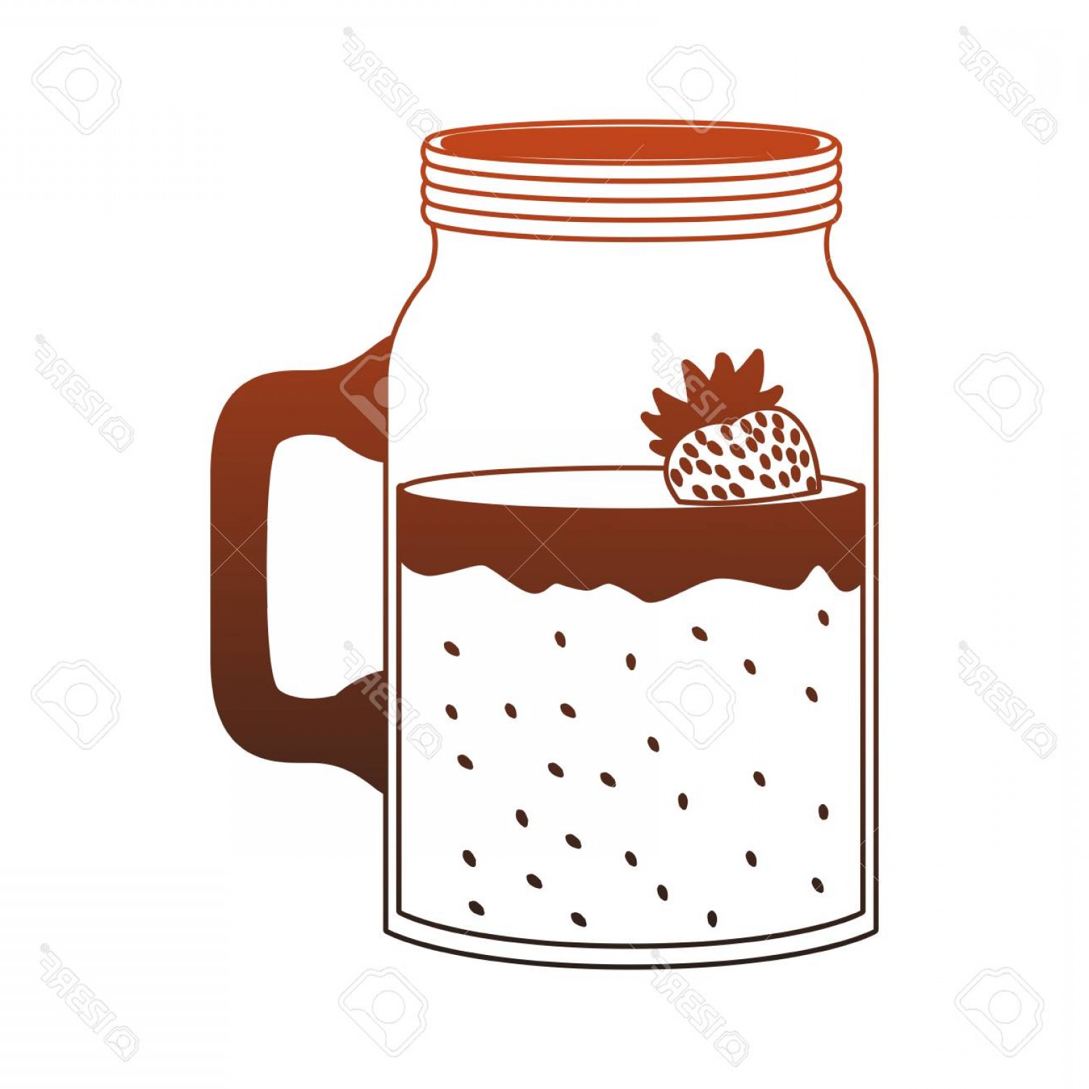 Photostock Vector Juice Mason Jar Vector Illustration Graphic 1560x1560 Photostock Vector Juice Mason Jar Vector Illustration Graphic