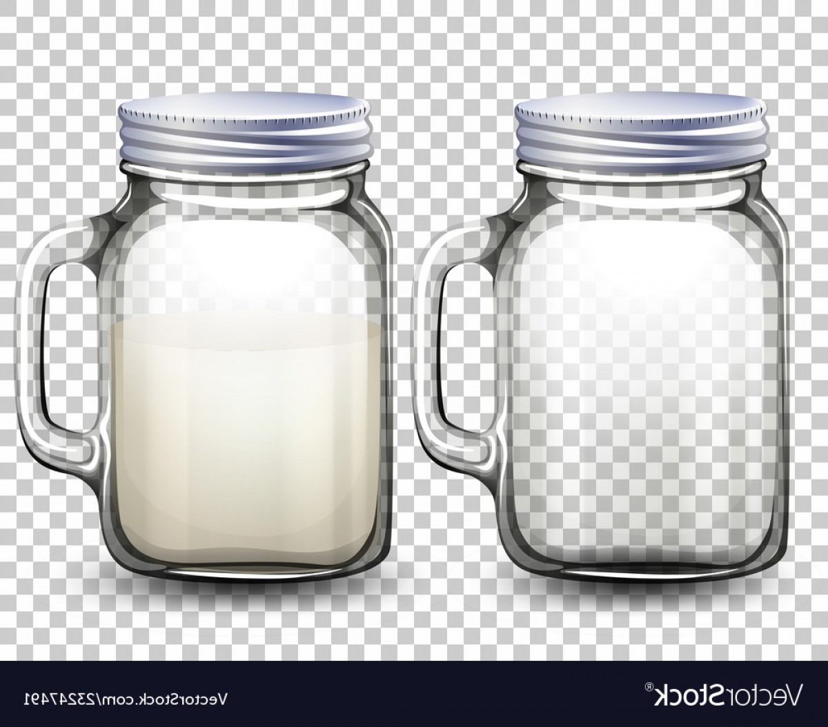 1200x1054 Set Of Glass Jars Vector Handandbeak