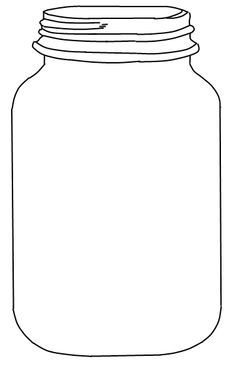 236x365 Finally Found It! Free Mason Jar Template Tags Jar Art, Mason