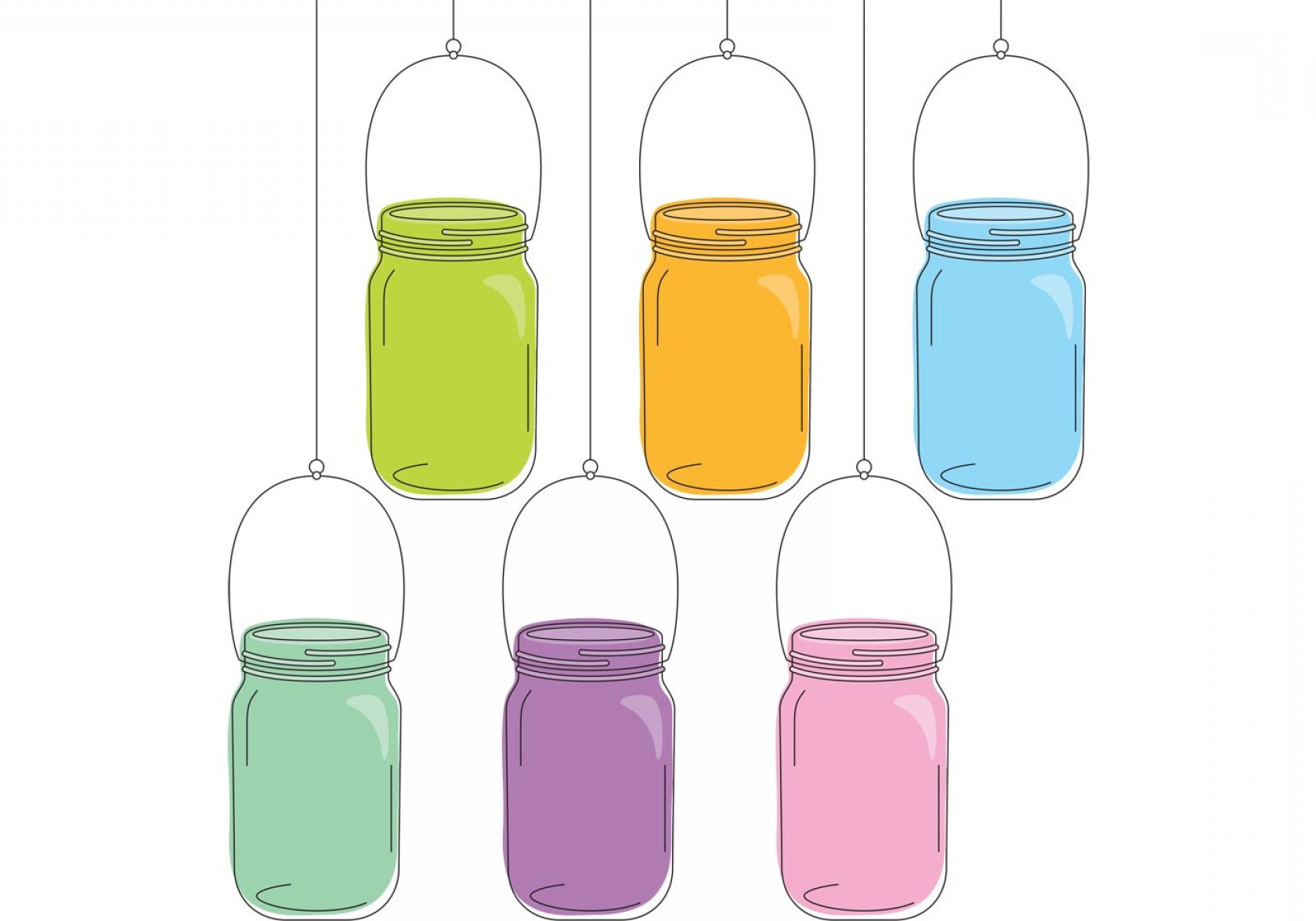 1680x1176 Hand Draw Mason Jar Vectors Handandbeak