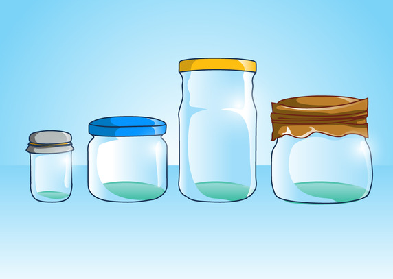572x407 Mason Jar Vector Free Vector Download In Format