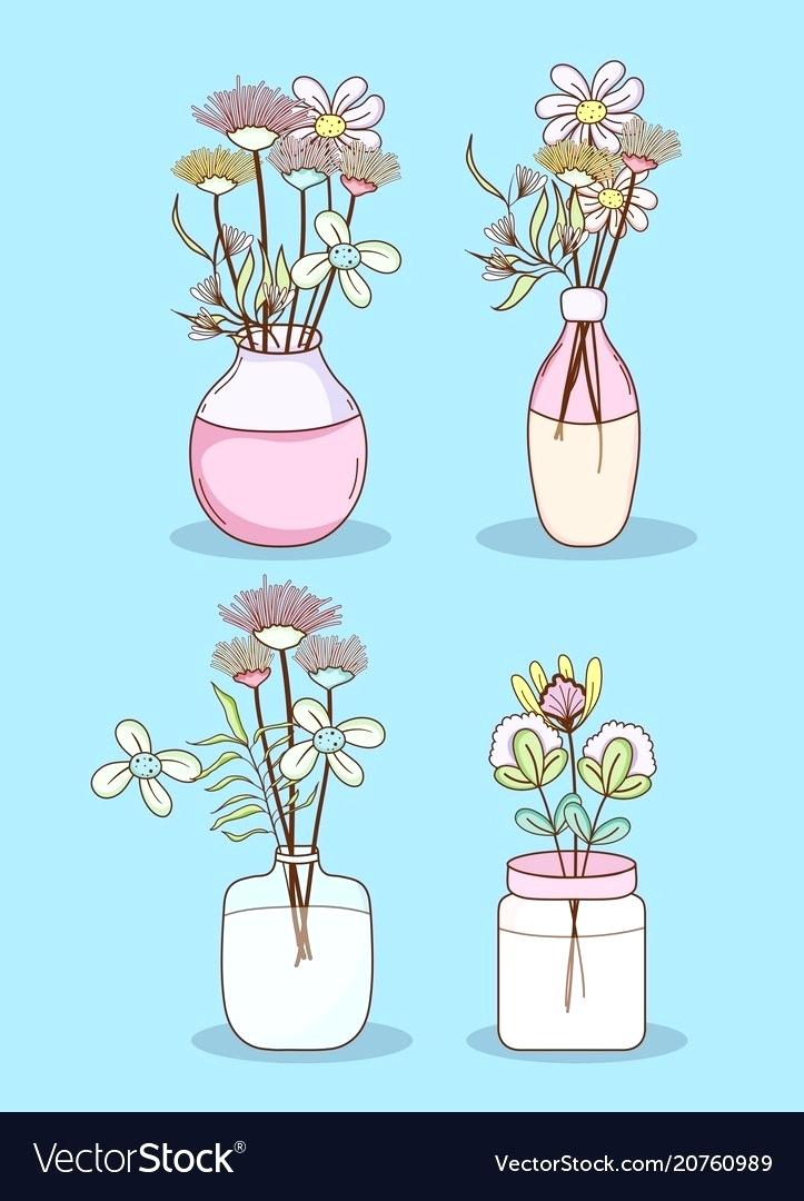 723x1080 Flowers In Mason Jar Clipart Vector