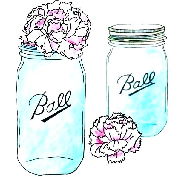 Mason Jar Template Free Jars Vector Printable Rsvp 606x593 Mason Jar Template Free Jars Vector Printable Rsvp