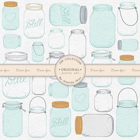 Professional Mason Jar Clip Art Jar Vectors Mason Jar Clipart 570x570 Professional Mason Jar Clip Art Jar Vectors Mason Jar Clipart