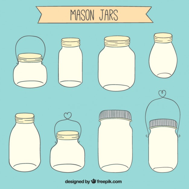 Images Of Mason Jar Vector 626x626 Images Of Mason Jar Vector