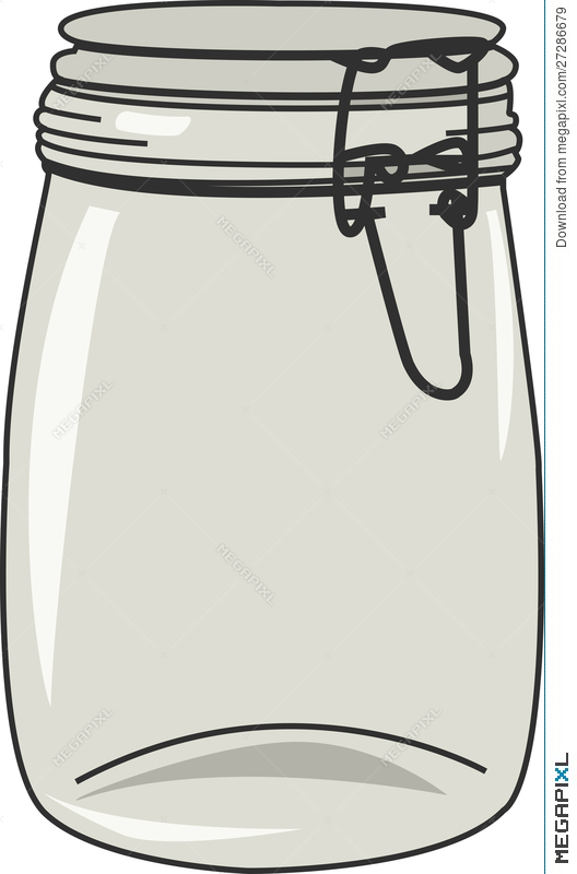 Jar Vector Illustration Illustration 528x800 Jar Vector Illustration Illustration