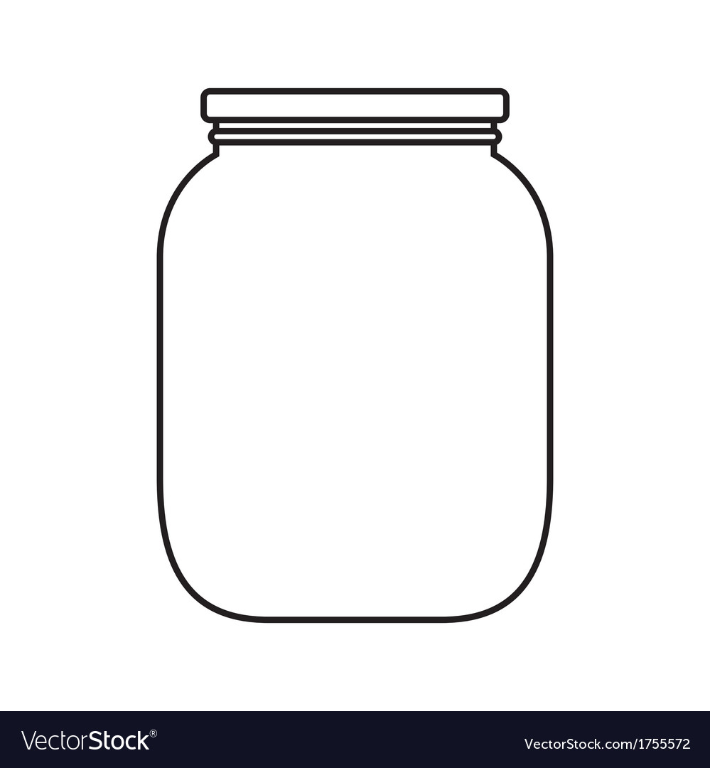 Mason Jar Vector Image At Collection Of Mason Jar Vector Image Free For