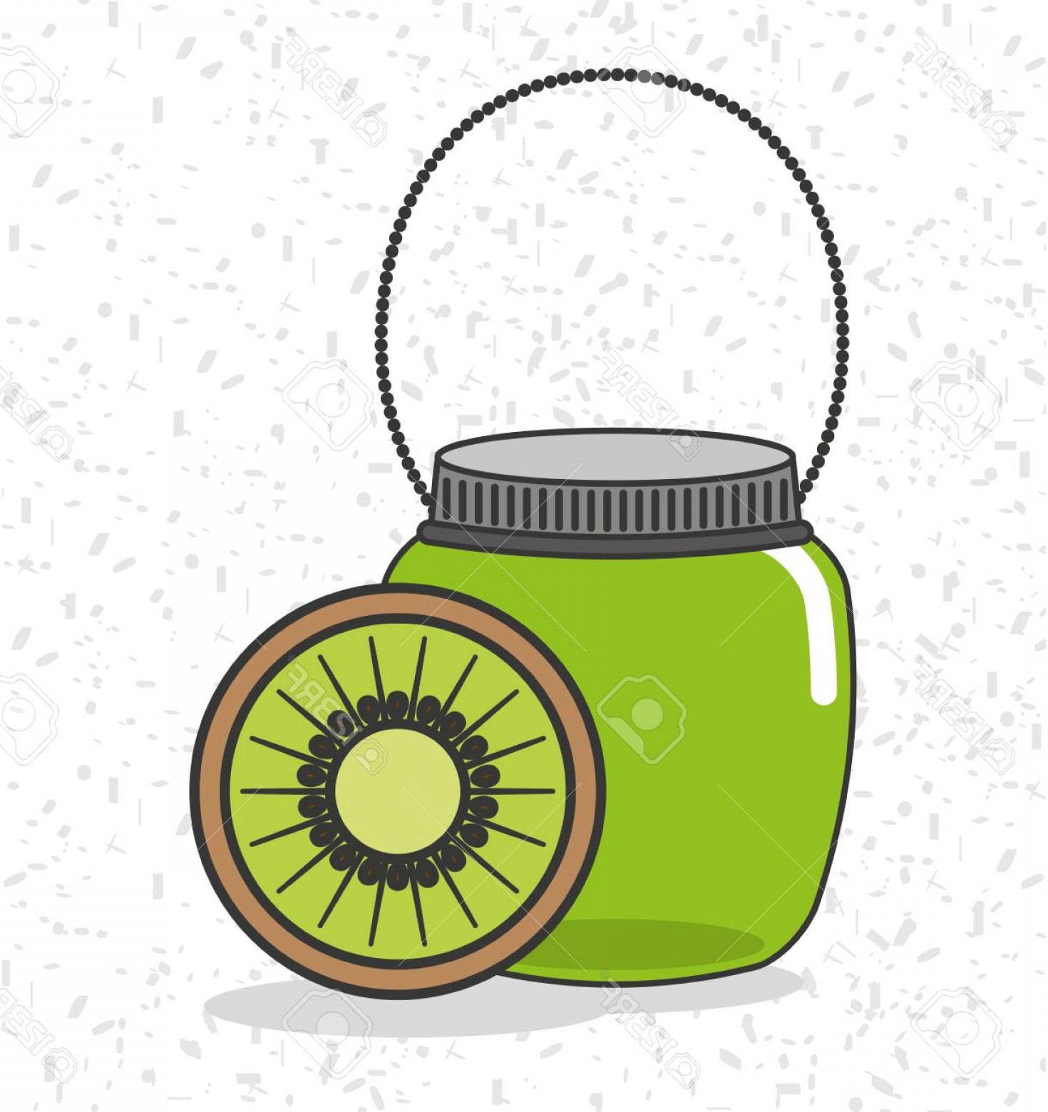 1470x1560 Photostock Vector Canned Fruit In Mason Jar Vector Illustration