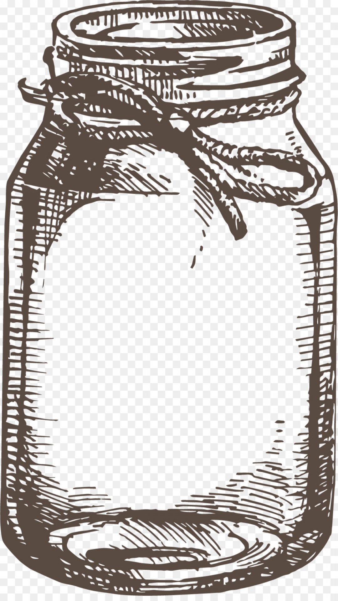 1080x1920 Png Mason Jar Illustration Sketch Jar Vector Cultracing