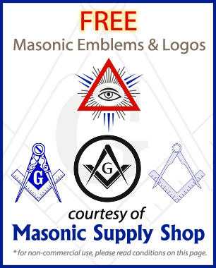 Free Masonic Emblems Logos 306x380 Free Masonic Emblems Logos