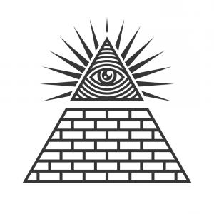 300x300 Freemason Symbol Illuminati Logo With Compasses Vector Studiogrfx