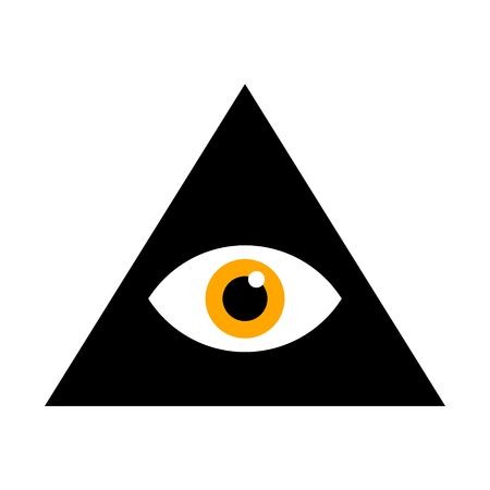 450x450 Seeing Eye All Seeing Eye Inside Triangle Pyramid Vector