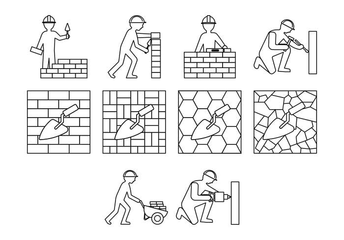 700x490 Free Masonry Work Icon Vector Free Graphics Uihere