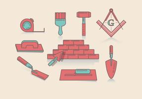 286x200 Masonry Free Vector Art