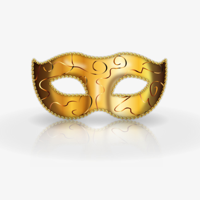 Gold Masquerade Mask Clipart 650x651 Gold Masquerade Mask Clipart