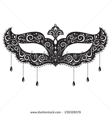 Masquerade Mask Clipart 450x470 Masquerade Mask Clipart