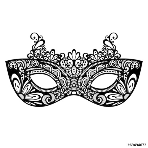 500x500 Beautiful Masquerade Mask