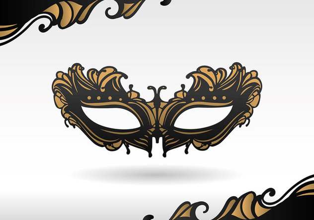 632x443 Masquerade Black Mask Free Vector Free Vector Download