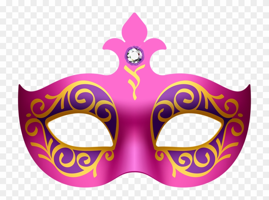 880x652 Masquerade Clipart Pink