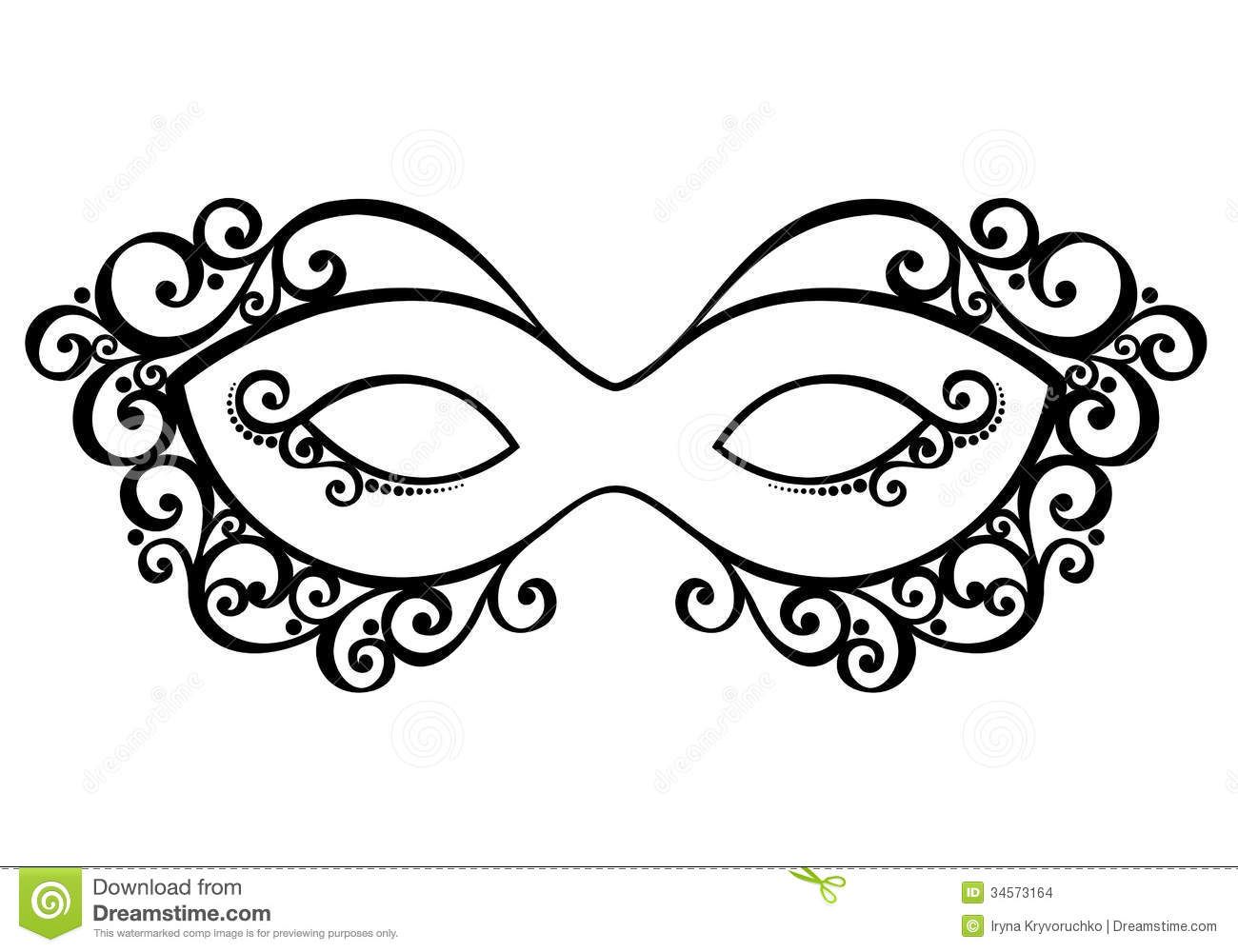 1300x1000 Masquerade Mask