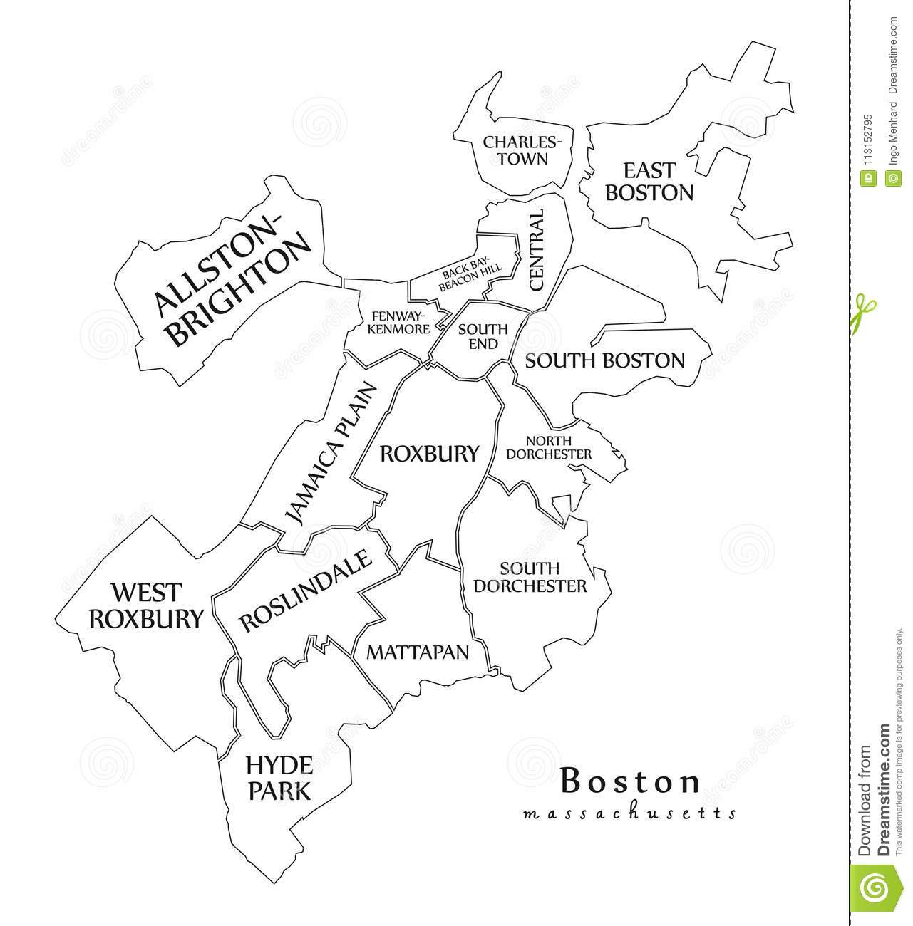 1281x1300 City Map Outline Vector