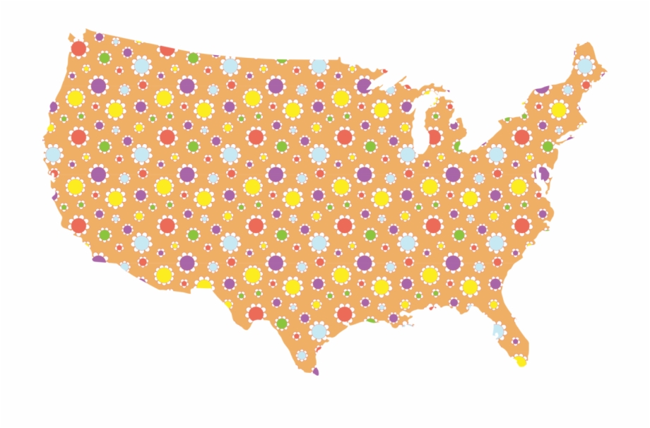 920x606 United States Openstreetmap Vector Map