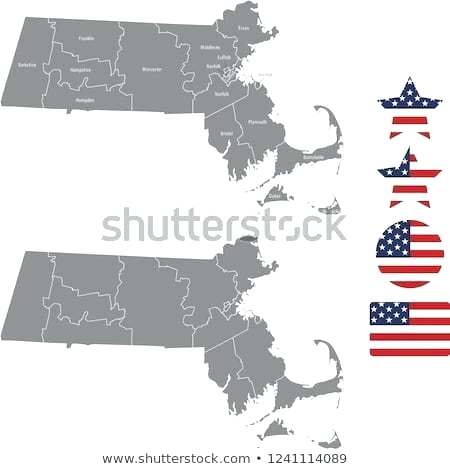 450x469 Massachusetts County Map