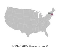 240x195 Free Massachusetts Outline Vector Art Prints And Wall Artwork