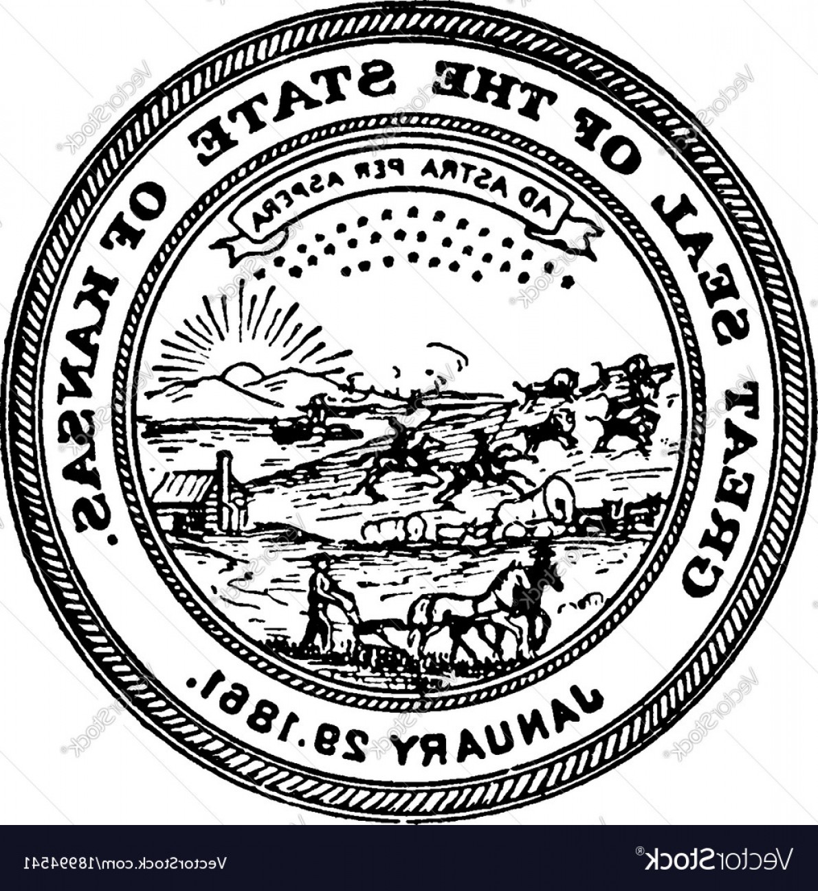 Massachusetts State Seal Vector at Vectorified.com | Collection of ...