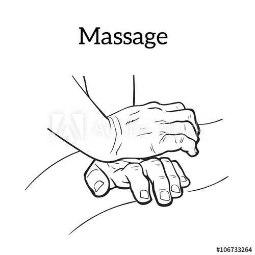 500x500 Hand Massage, Back Massage, Body Massage Types Of Massage Set