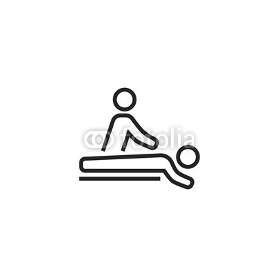 400x400 Massage Icon Vector Isolated Buy Photos Ap Images Detailview