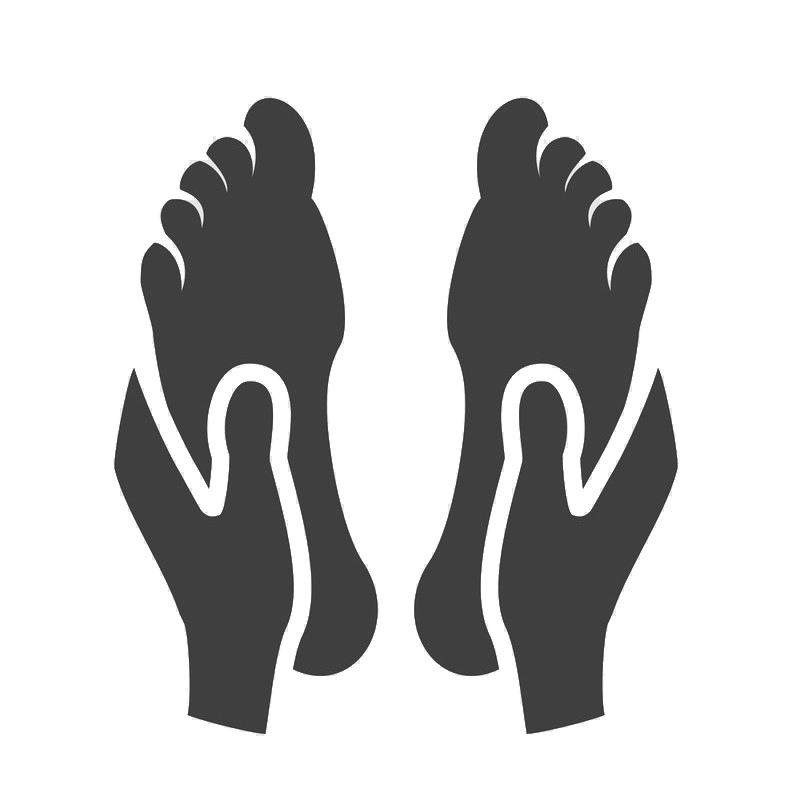 800x800 Foot Massage Icon Vector