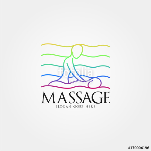 500x500 Massage Logo Vector Art Stock Image And Royalty Free Vector