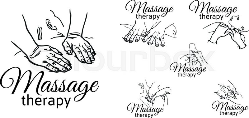 800x378 Hand Massage, Foot Massage, Back Stock Vector Colourbox