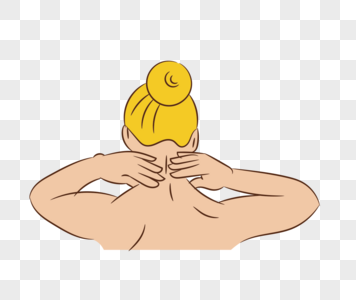 356x300 Female Beauty Health Massage Vector Material Images Female