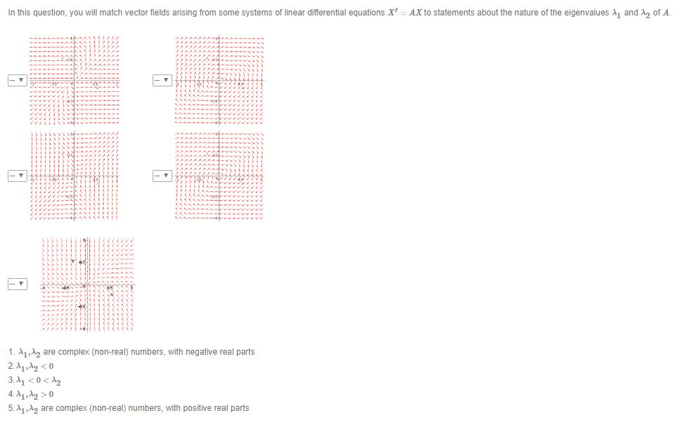 984x625 Solved In This Question, You Will Match Vector Fields Ari