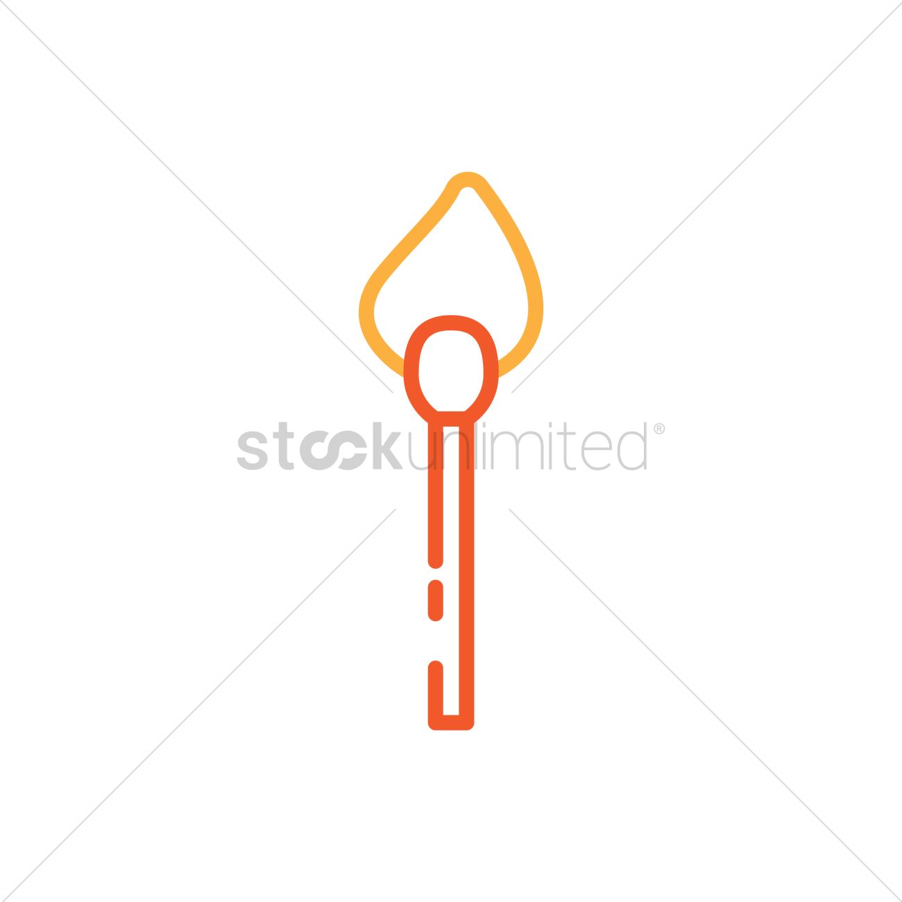 1300x1300 Matchstick Vector Image
