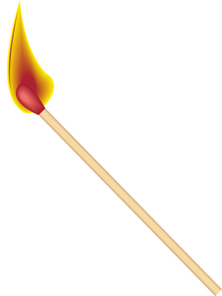451x600 Vector Image Of A Match Stick